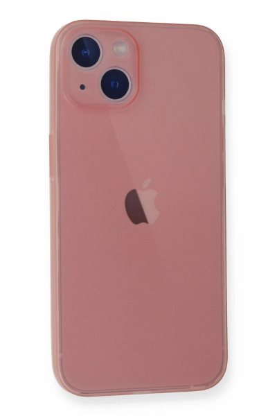 Newface iPhone 14 Kılıf PP Ultra İnce Kapak - Pembe resmi