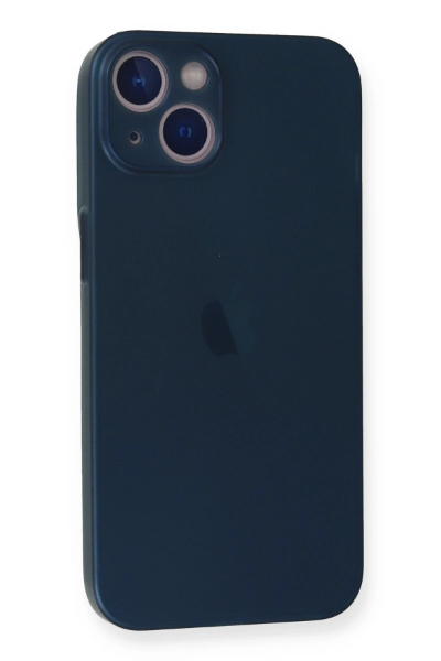 Newface iPhone 14 Plus Kılıf PP Ultra İnce Kapak - Mavi resmi