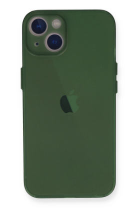 Newface iPhone 14 Plus Kılıf PP Ultra İnce Kapak - Yeşil resmi