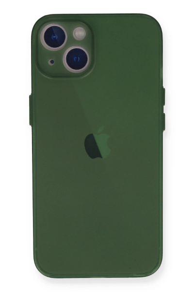 Newface iPhone 14 Plus Kılıf PP Ultra İnce Kapak - Yeşil resmi