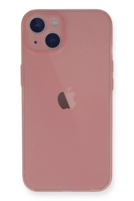 Newface iPhone 14 Plus Kılıf PP Ultra İnce Kapak - Pembe resmi