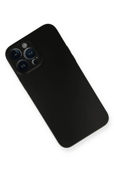 Newface iPhone 14 Pro Kılıf PP Ultra İnce Kapak - Siyah resmi