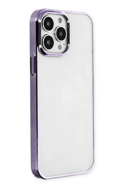 Newface iPhone 14 Pro Kılıf Element Silikon - Mor resmi
