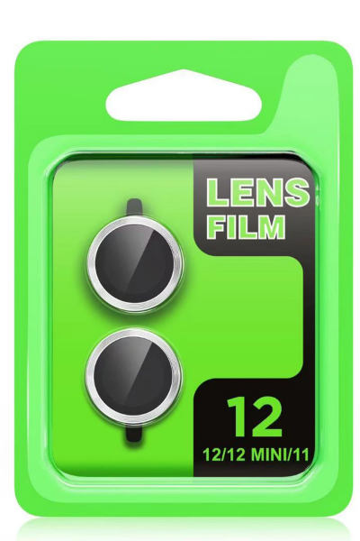 Newface iPhone 12 Mini Raze Metal Kamera Lens - Kırmızı resmi