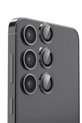Newface Samsung Galaxy S25 Plus Raze Metal Kamera Lens - Siyah resmi
