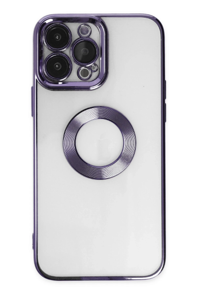Newface iPhone 14 Pro Kılıf Slot Silikon - Mor resmi