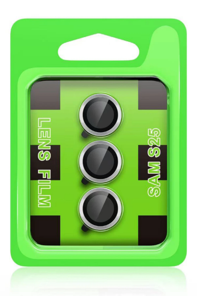 Newface Samsung Galaxy S24 FE Raze Metal Kamera Lens - Sarı resmi