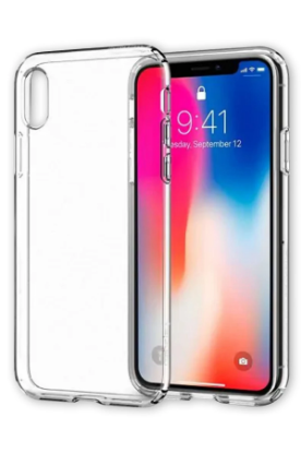 Newface iPhone XS Max Kılıf Lüx Şeffaf Silikon resmi