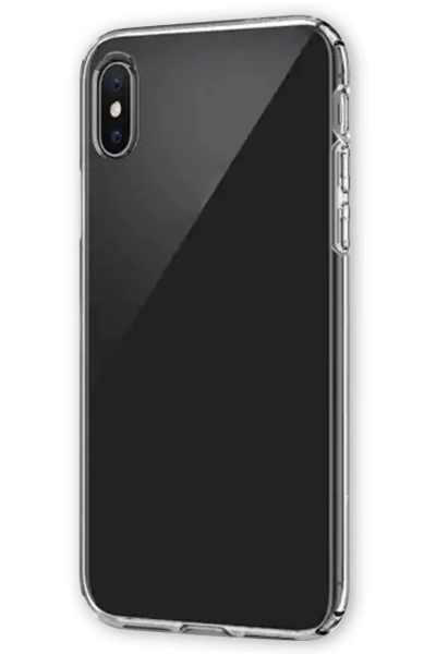 Newface iPhone XS Max Kılıf Lüx Şeffaf Silikon resmi