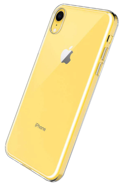 Newface iPhone XR Kılıf Lüx Şeffaf Silikon resmi