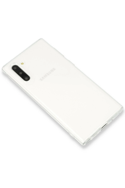 Newface Samsung Galaxy Note 10 Kılıf Lüx Şeffaf Silikon resmi