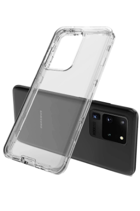 Newface Samsung Galaxy S20 Plus Kılıf Lüx Şeffaf Silikon resmi