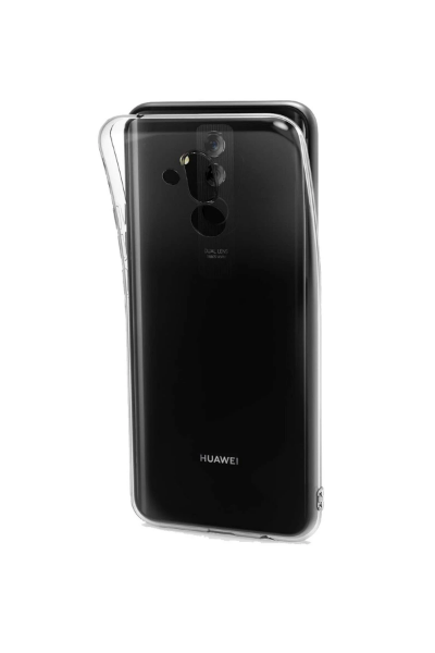 Newface Huawei Mate 20 Lite Kılıf Lüx Şeffaf Silikon resmi