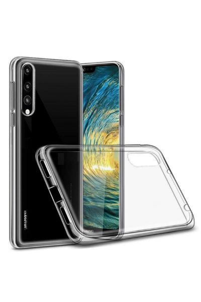 Newface Huawei P30 Lite Kılıf Lüx Şeffaf Silikon resmi