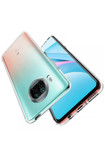 Newface Xiaomi Mi 10T Lite Kılıf Lüx Şeffaf Silikon resmi