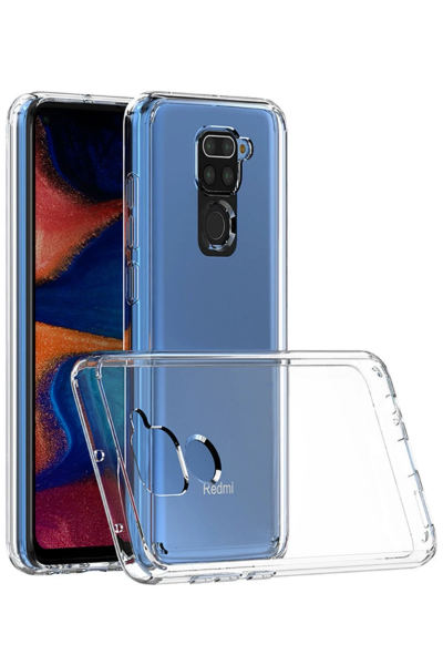 Newface Xiaomi Redmi Note 9 Kılıf Lüx Şeffaf Silikon - Şeffaf resmi