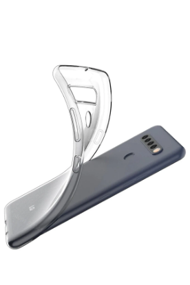 Newface LG K61 Kılıf Lüx Şeffaf Silikon - Şeffaf resmi