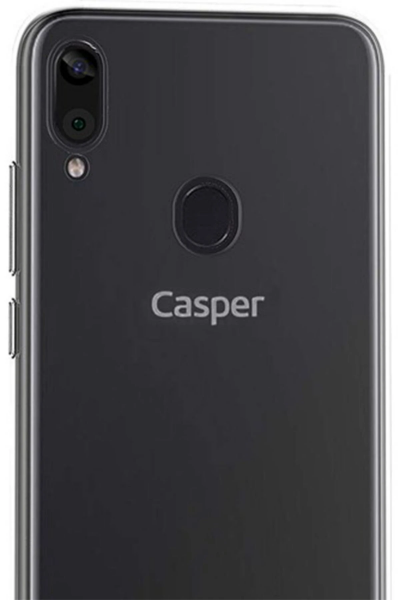 Newface Casper Via E3 Kılıf Lüx Şeffaf Silikon - Şeffaf resmi
