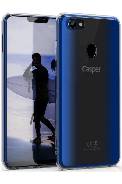 Newface Casper Via G3 Kılıf Lüx Şeffaf Silikon resmi