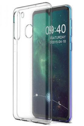 Newface Samsung Galaxy A11 Kılıf Lüx Şeffaf Silikon resmi