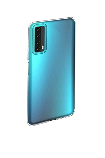 Newface Huawei P Smart 2021 Kılıf Lüx Şeffaf Silikon - Şeffaf resmi