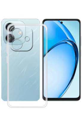 Newface Oppo A3 Kılıf Lüx Şeffaf Silikon resmi