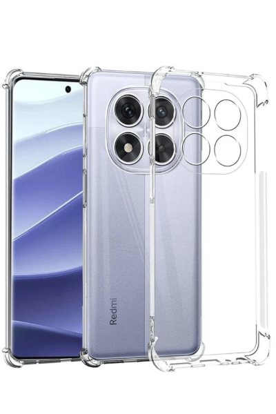 Newface Xiaomi Redmi Note 14 Pro 5G Kılıf Lüx Şeffaf Silikon resmi