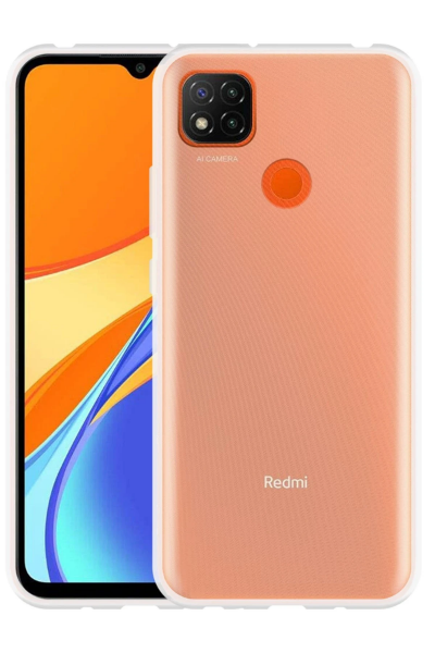 Newface Xiaomi Redmi 9C Kılıf Lüx Şeffaf Silikon resmi