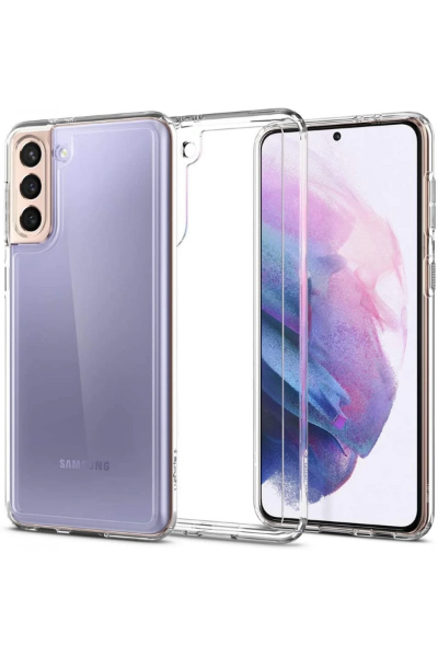 Newface Samsung Galaxy S21 Kılıf Lüx Şeffaf Silikon resmi