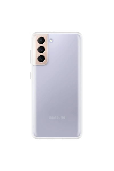Newface Samsung Galaxy S21 Kılıf Lüx Şeffaf Silikon resmi