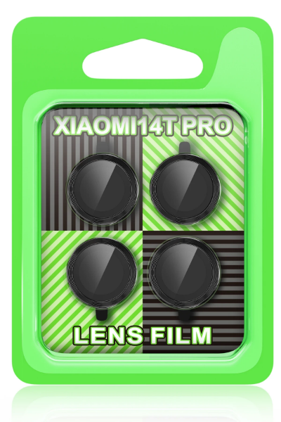 Newface Xiaomi Mi 14T Pro Raze Metal Kamera Lens - Siyah resmi