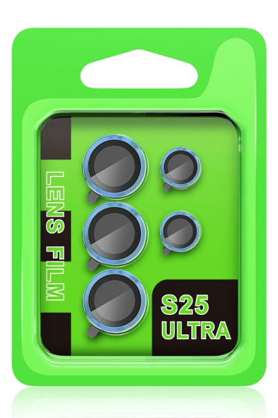 Newface Samsung Galaxy S25 Ultra Raze Metal Kamera Lens - Mavi resmi
