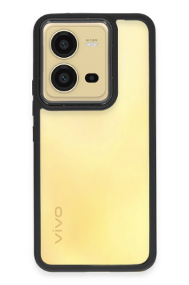 Newface Vivo V25 5G Kılıf Dora Kapak - Siyah resmi
