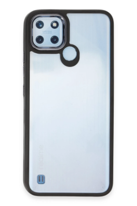 Newface Realme C21Y Kılıf Dora Kapak - Siyah resmi