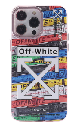 Newface iPhone 14 Pro Max Kılıf Prada Desenli Kapak - Prada Mavi - 2 resmi