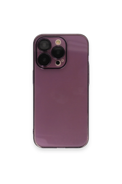 Newface iPhone 13 Pro Max Kılıf Armada Lensli Kapak - Derin Mor resmi