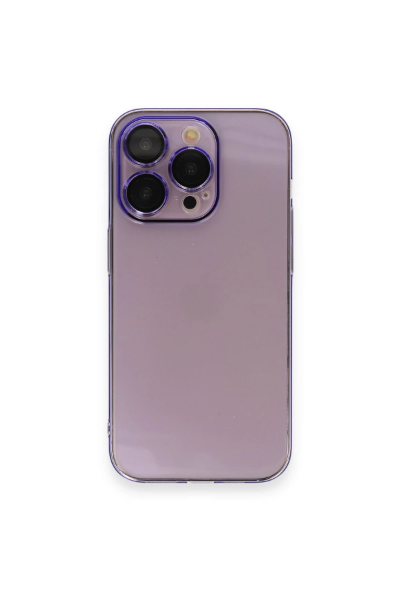 Newface iPhone 13 Pro Max Kılıf Armada Lensli Kapak - Lila resmi