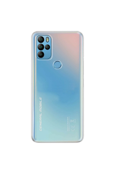Newface General Mobile GM 21 Pro Kılıf Lüx Şeffaf Silikon resmi