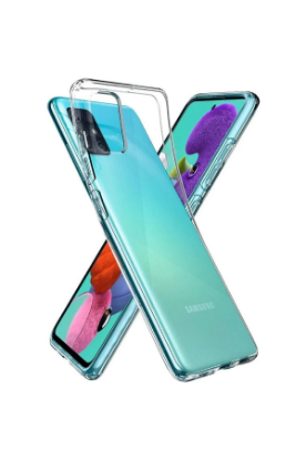 Newface Samsung Galaxy A03S Kılıf Lüx Şeffaf Silikon resmi