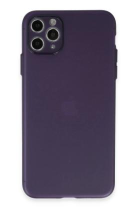 Newface iPhone 11 Pro Kılıf Puma Silikon - Koyu Mor resmi