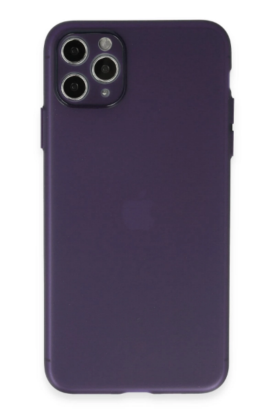 Newface iPhone 11 Pro Kılıf Puma Silikon - Koyu Mor resmi