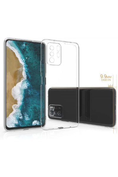 Newface Xiaomi Poco X3 GT Kılıf Lüx Şeffaf Silikon resmi