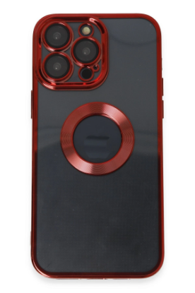 Newface iPhone 14 Pro Max Kılıf Slot Silikon - Kırmızı resmi