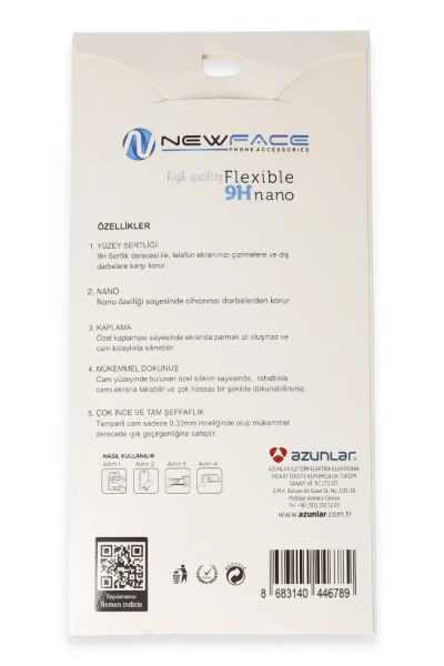 Newface Xiaomi Redmi Note 12 4G 6D Antistatik Mat Seramik Hayalet Nano Ekran Koruyucu resmi