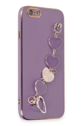 Newface iPhone 6 Kılıf Esila Silikon - Mor resmi