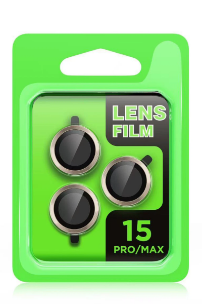 Newface iPhone 15 Pro Max Raze Metal Kamera Lens - Titan Gri resmi