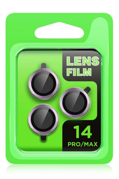 Newface iPhone 14 Pro Max Raze Metal Kamera Lens - Derin Mor resmi