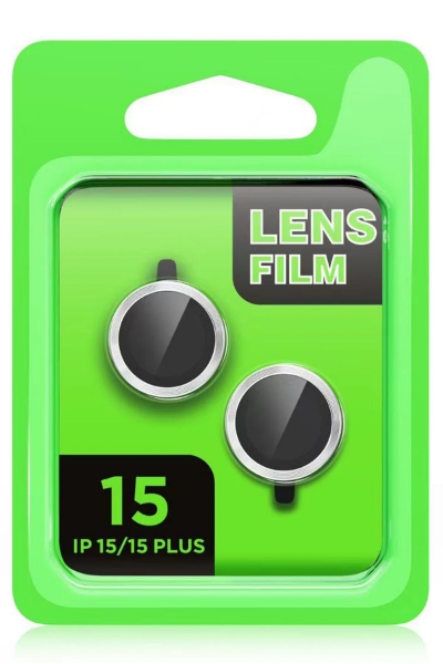 Newface iPhone 15 Raze Metal Kamera Lens - Yeşil resmi
