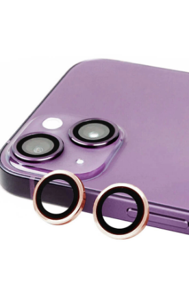 Newface iPhone 15 Plus Raze Metal Kamera Lens - Pembe resmi