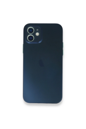 Newface iPhone 12 Mini Kılıf PP Ultra İnce Kapak - Mavi resmi